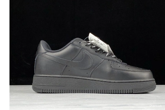 Black  Air Supreme CU9225-001 Force Low 1 Nike  0124